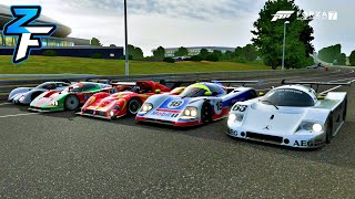 Forza 7 Drag Race: Mazda 787B vs Ferrari F333 SP vs Peugeot 905 vs Mercedes C9 vs Aston Martin AMR1