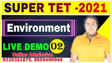 SUPER TET EVS/SUPER TET ENVIRONMENT CLASS/SUPER TET EVS CLASSES/SUPER TET ENVIRONMENT PREPARATION