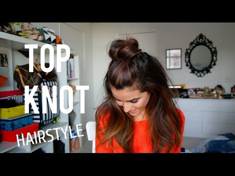 How to Create the Top Knot Half Down Hairstyle (EASY)