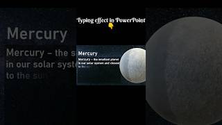 PowerPoint typing animation presentation|typing effect in PowerPoint #powerpoint#short #presentation