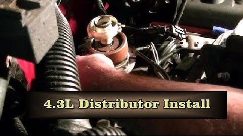 Chev/GMC Distributor Install 4.3L V6 Vortec