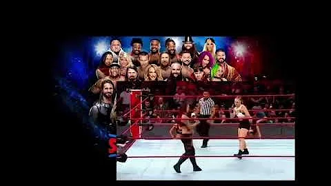 Ronda Rousey vs Ruby Riott pull Match wwe Raw (LTT wwe)