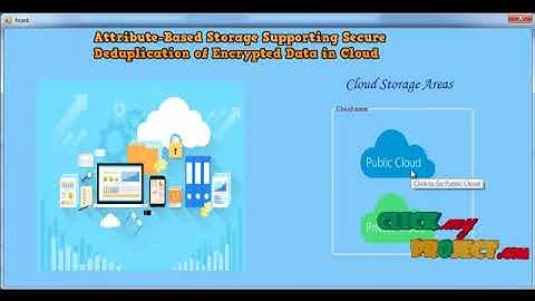 Attribute-Based Storage Supporting Secure Deduplication of Encrypted Data in Cloud