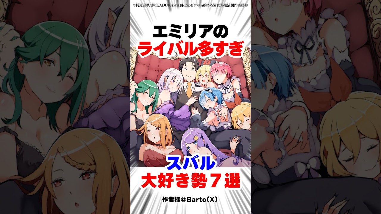 Celebrating 200,000 Views! 7 Characters with Intense Love for