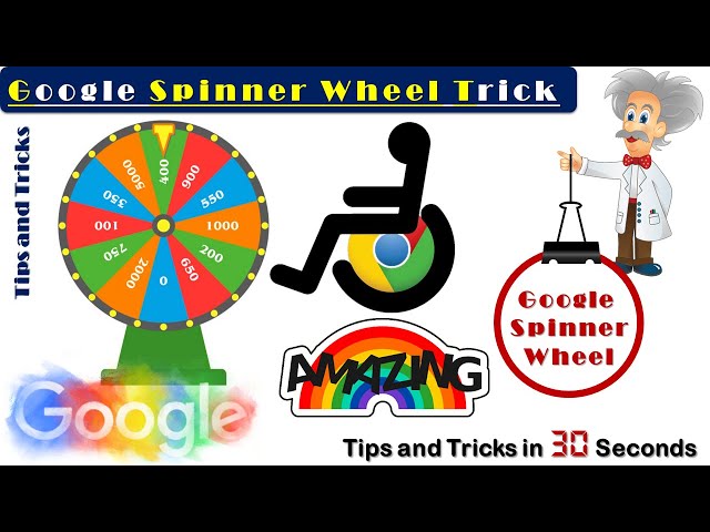 Spinner Wheel Google Trick 