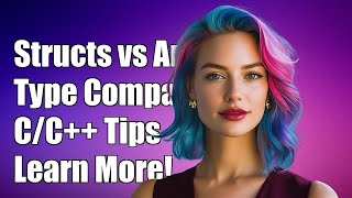 संरचना लेआउट संगतता: C/C++ में समान प्रकार के चर बनाम ऐरे screenshot 3