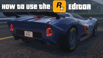 GTA V: How to use the Rockstar Editor *New 2020 (Beginners Edition)