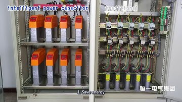 intelligent power capacitor operation demo