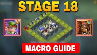 Forsaken Land - STAGE 18 | Macro Guide That You Need For Level 18 | Castle Clash Forsaken Land screenshot 4