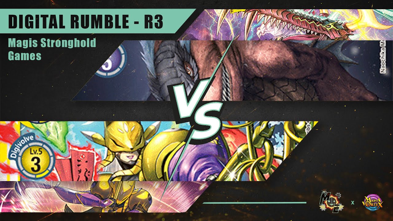 Digital Rumble - Digimon TCG Magic Stronghold Canadá Round 3 - BT23 (Sakuyamon VS Leviamon)