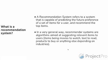 Recommender System - Machine Learning Project
