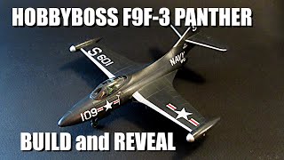 1/72 HobbyBoss F9F-3 Panther ~ build and reveal