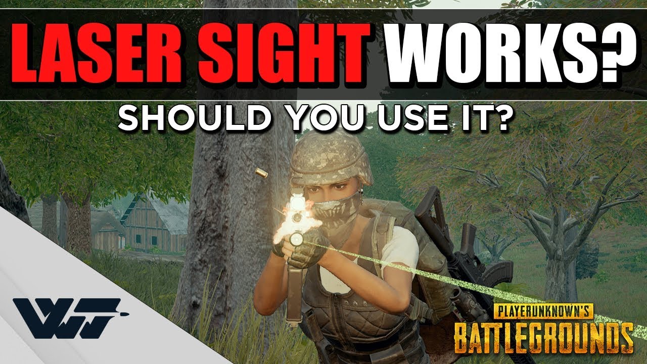 Download GUIDE: Should you use the LASER SIGHT? Test/analysis - PUBG