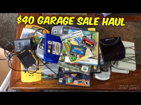 garage-sale-hunting:-awesome-$40-retro-video-game-lot,-xbox-360,-playstation-and-more