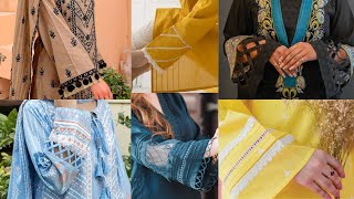 Latest Sleeves designs For Eid And Summer Dresses 2022 | Lawn Kurti Sleeves Designs | Eshi Vlog