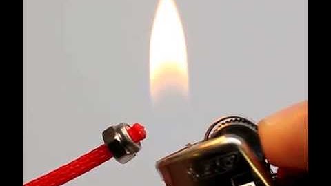 Fuse End of Mesh Sleeve