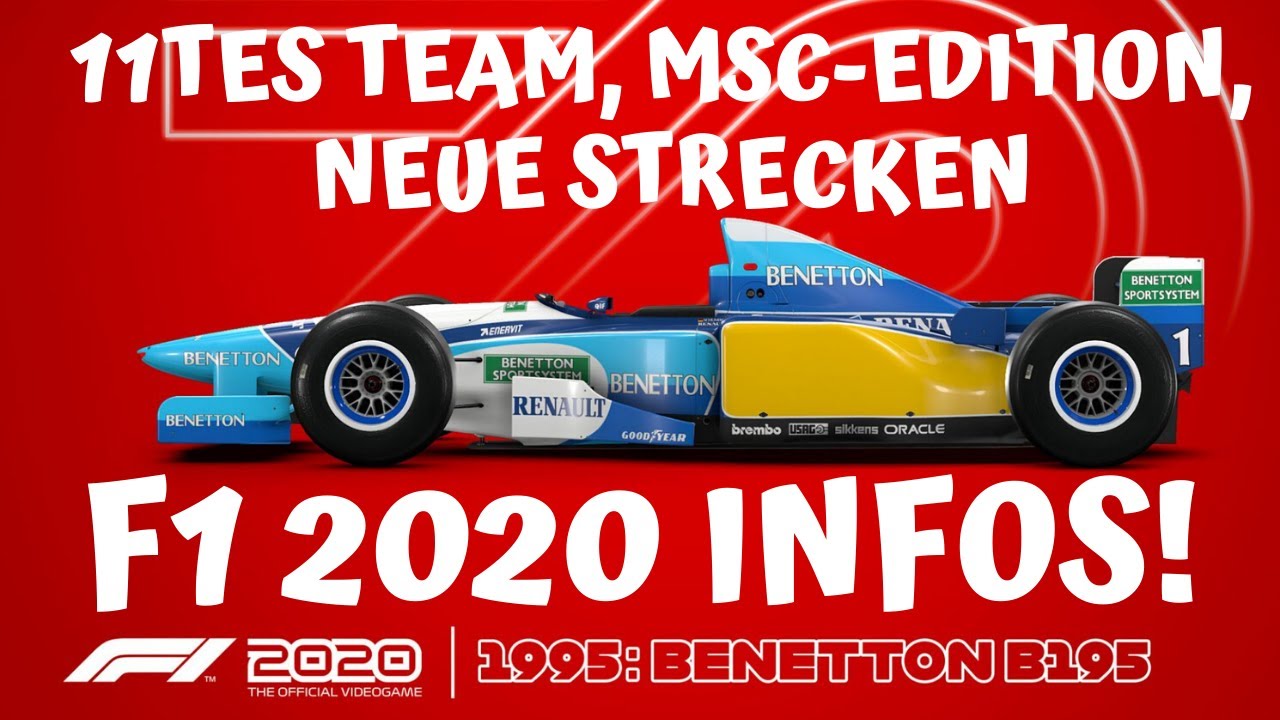 ERSTE INFOS F1 2020 - NEUE STRECKEN, TEAMMODUS, MICHAEL ...