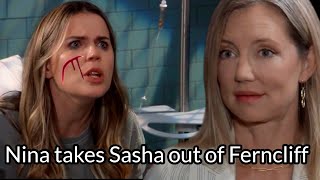 GH Shocking Spoilers Nina saves Sasha, discovers Sasha's true identity through Gladys' confession
