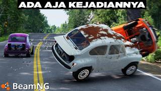 Racikan Mobil Udah Kenceng, Tabrakannya Juga Kenceng 😂😂 B...