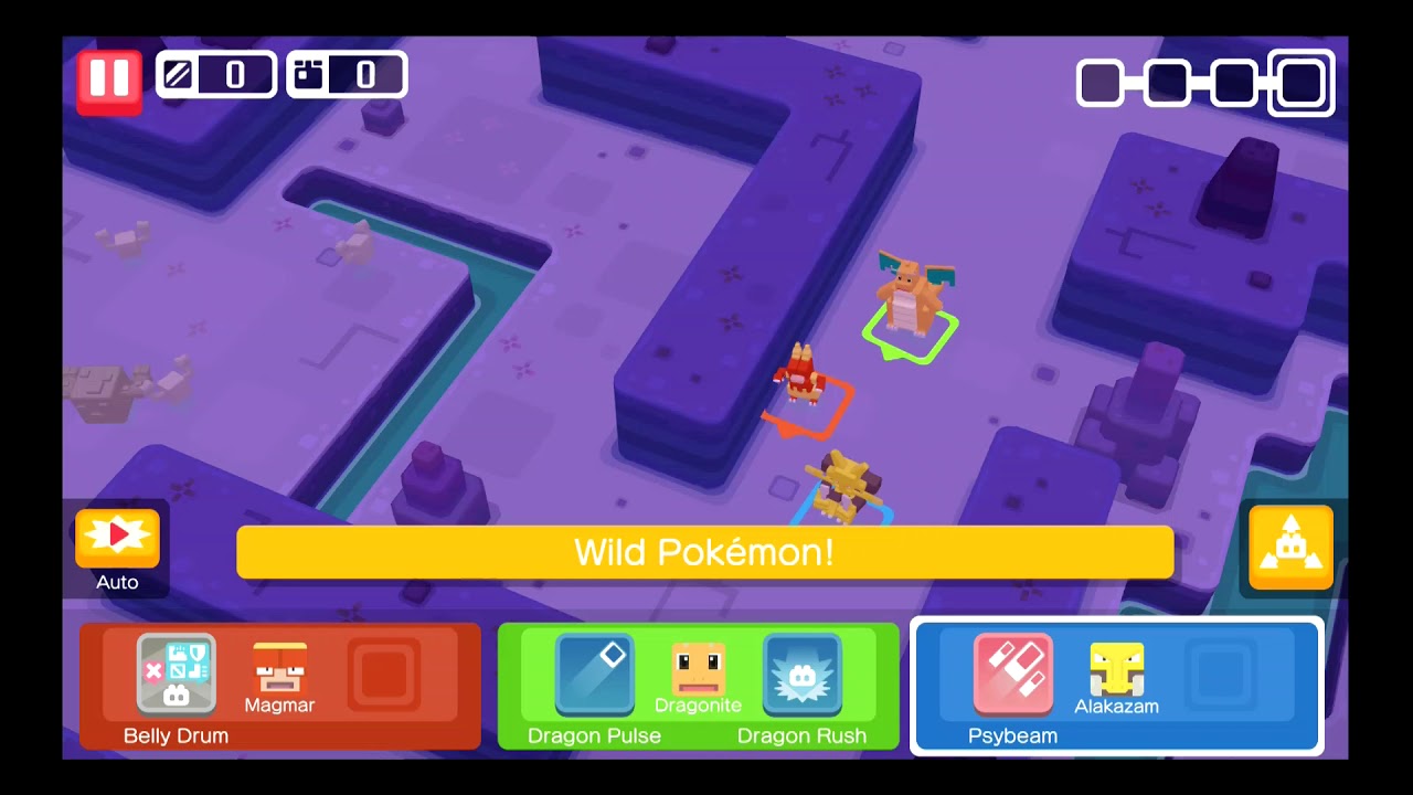 [Pokemon Quest] Move Stone Effects on Moves Showcase Alakazam Psybeam