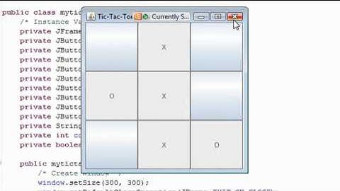 Java Programming 28 Tic-Tac-Toe Part 2