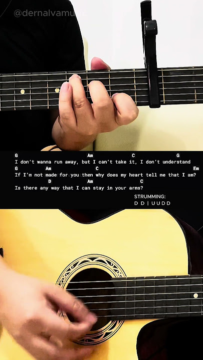 If You're Not The One - Daniel Bedingfield | Easy Guitar Tutorial For Beginners #shorts
