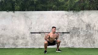 Barbell Sumo Squat - 3 sec.Bottom Hold - Coach Phil