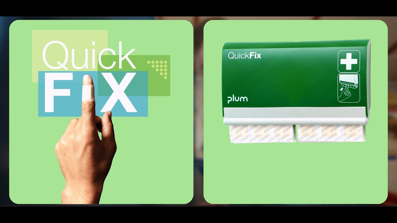 How Long Is Quick Fix Good For Verwenden Sie den Plum Safety QuickFix Pflasterspender für schnelle