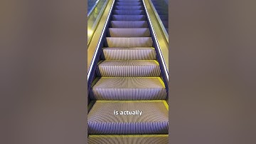 Why Escalator Steps Have Grooves 😯 (important)