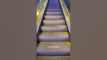 Why Escalator Steps Have Grooves 😯 (important)