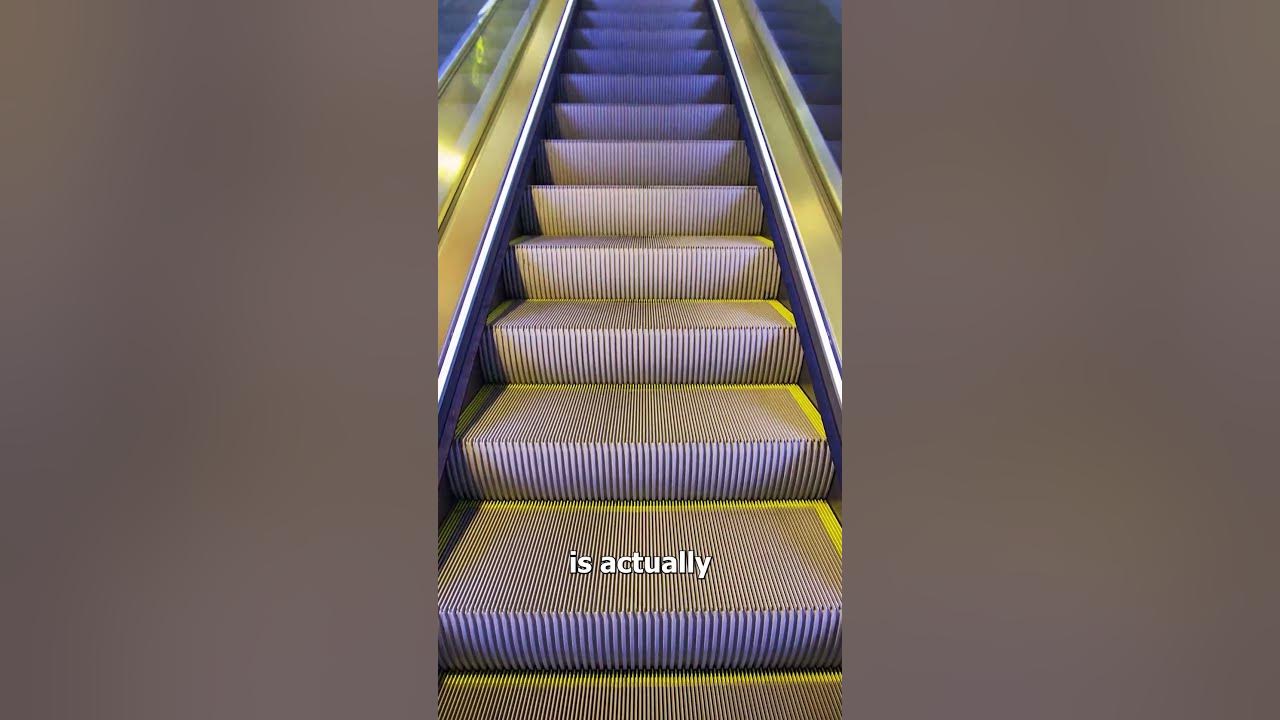 Why Escalator Steps Have Grooves 😯 (important) YouTube