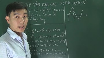 Toán 12 - tìm tham số m để hai cực trị nằm về hai phía trục tung (bài tập vận dụng và vận dụng cao)