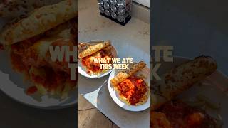 WHAT WE ATE THIS WEEK💃 #dinner #dinnerideas #husbandwife #military