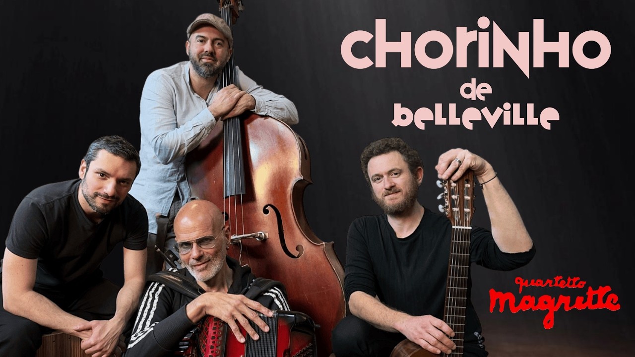 CHORINHO DE BELLEVILLE (live studio session) - Quartetto Magritte