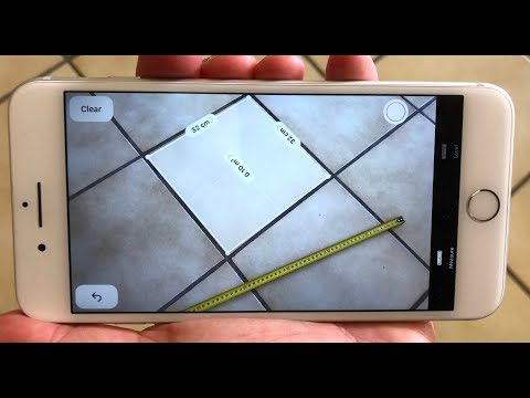 Test et démo appli "Measure" ajoutée à iOS 12 : l'iPhone mesure en Réalité Augmentée !