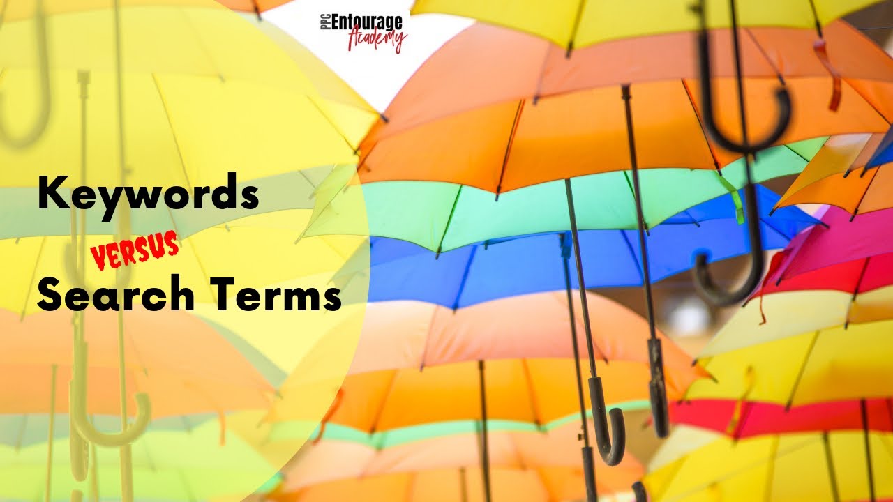 Keywords vs. Search Terms Amazon PPC Strategy YouTube