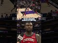Zion Williamson on Saddiq Bey "A Pro's Pro" #pelicans #nba #shorts