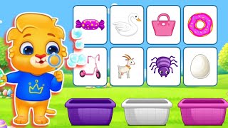 How To Teach Children To Choose Items By Color  Matching Pictures  Choosing The Correct Number