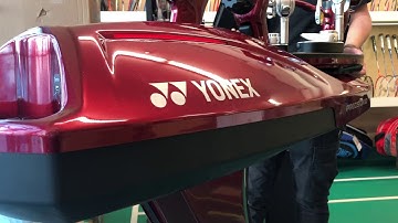 Yumo Pro Shop - Yonex Precision 5.0 Stringing Machine Unboxing