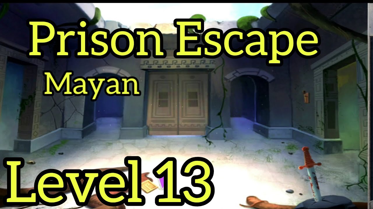 prison escape puzzle adventure Mayan 