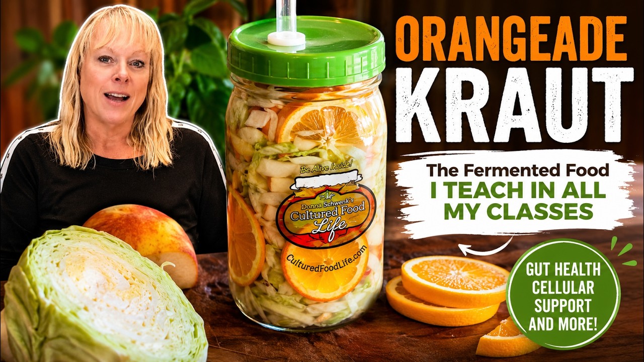 Orangeade Kraut: The Fermented Food I Teach in All My Classes