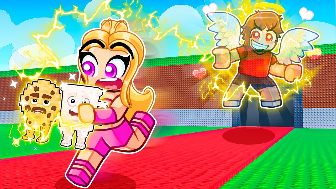 Using CUPID'S WINGS GEAR To Troll In Steal a Brainrot...