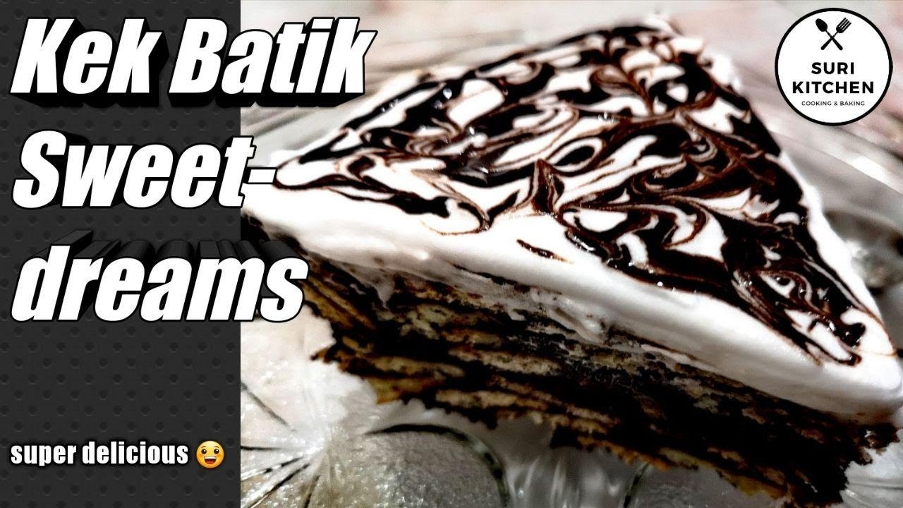 resepi kek batik mudah  resepi kek batik viral  resepi kek batik  milo Resepi Biskut Guna Serbuk Koko Enak dan Mudah