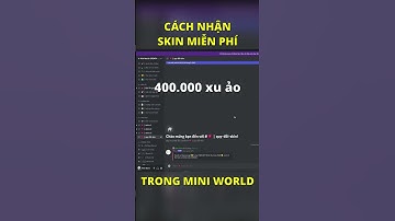 Cách Nhận Skin Miễn Phí trong #miniworld | #aliengame #miniworld #shorts