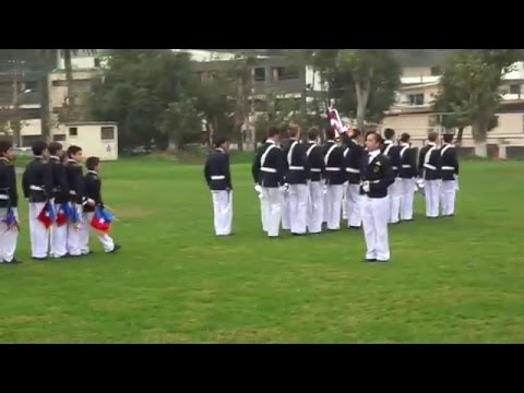 Desfile Banda de Guerra CCP 2016 (desfile a la comunidad pascalina)