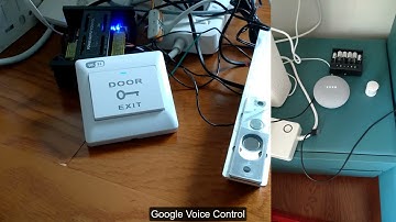 Tuya WiFi exit button support voice control via Google and Alexa