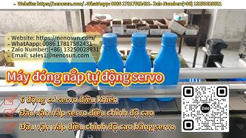 Nenosun cappingmachine Máy đóng nắp vít servo tự động cho chai nhựa,bình Thủy tinh gắp xoắn ra khỏi