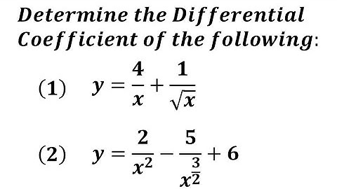 Differentiation of y =ax^n by the general rule_ Ex 3