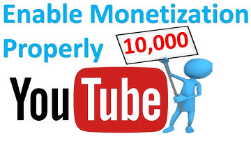 How to enable Monetization after view reached 10,000 | Monetize After 10k