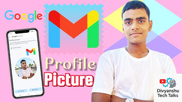 Google Account Profile Picture Add Kaise Kare | Gmail Photo Setup 2025 😎| Divyanshu Tech Talks 